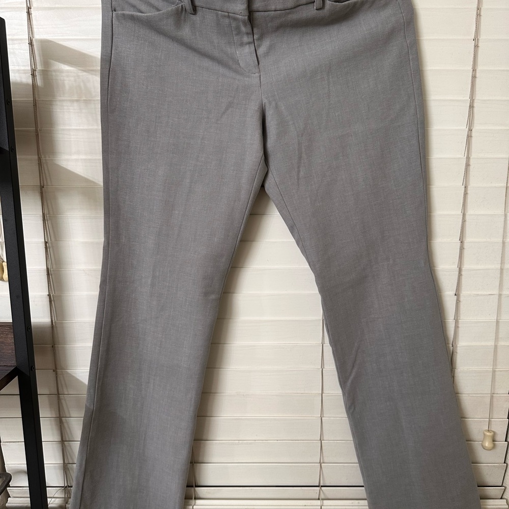 Express Gray Ankle Pants